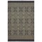 Homeroots 5 x 8 ft. Black & Brown Geometric Indoor & Outdoor Area Rug 396221 - alternate 1